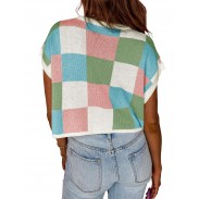 Women's Cap Sleeve Cropped Top