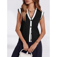 Women's V-Neck Sweater Vest