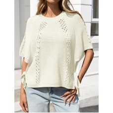 Women's summer short-sleeved sweater