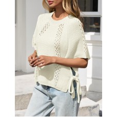 Women's summer short-sleeved sweater