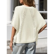 Women's summer short-sleeved sweater